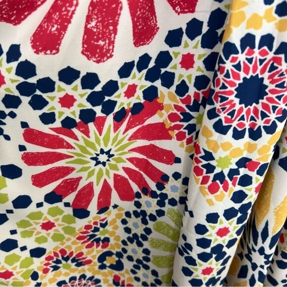 Wayward Fancies eShakti Asian Inspired Kimono Graphic Floral Sleeve Boho Dress - Picture 10 of 15